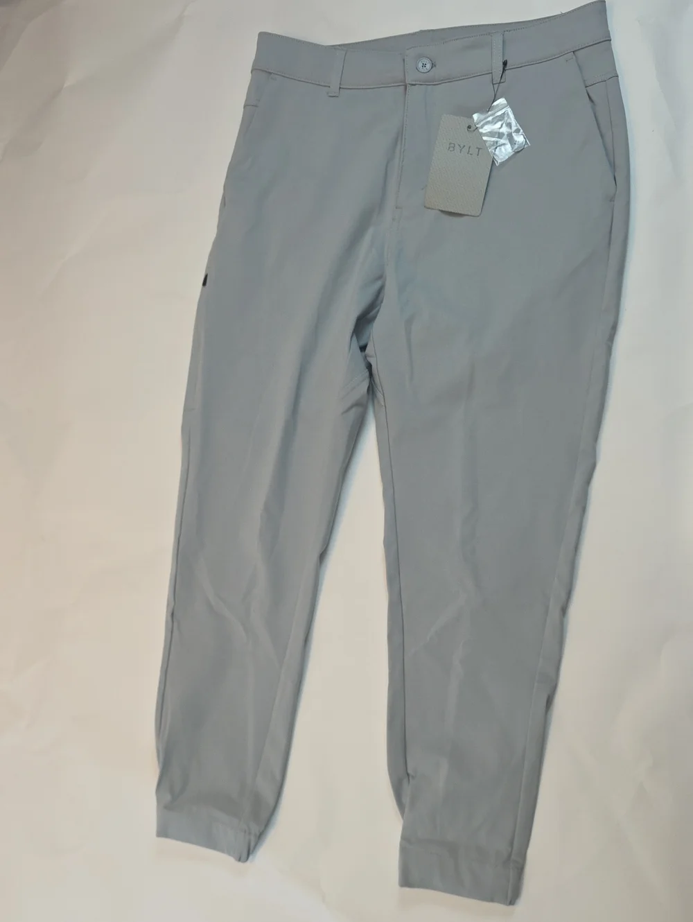 NWT Men's BYLT Everyday Jogger Pants Elastic Waist Size 33